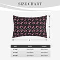 thumbnail image 4 of Susaid polka dot with pink bows Print Pillowcases Multiple Size, Pillow Cover Super Soft Envelope Closure Standard Pillow Case-20"x30", 4 of 6