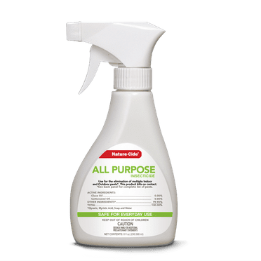 Nature-Cide Indoor & Outdoor No Strong Odor Roaches & Mosquitoes Insecticide Spray, 8 oz