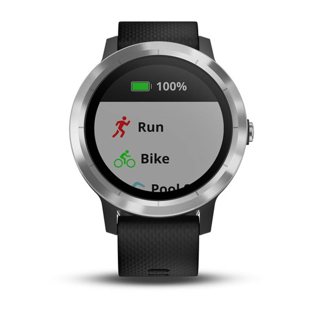 Garmin Vivoactive 3 Smartwatch Activity Fitness Tracker Watch Black w Silver Walmart
