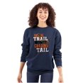 thumbnail image 3 of Fishing On Trail Chasing Tail Fisher Men's Crewneck Sweatshirt Brisco Brands X, 3 of 6