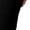 Black, variant on AURA Plus Size High Waist Pencil Midi Dress Round Neck 3 4 Sleeve Ruched Solid Color Zip Back