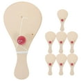thumbnail image 1 of icolorfuled 8Pcs Classic Paddleball Game Toy for Kids and Crafting Lovers, 1 of 5