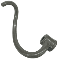 WPW10536041, 6 QT Spiral Dough Hook fits Whirlpool KitchenAid Stand Mixer