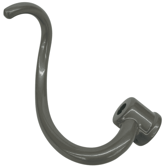 WPW10536041, 6 QT Spiral Dough Hook fits Whirlpool KitchenAid Stand Mixer