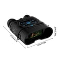 thumbnail image 2 of Digital Night Vision Binoculars - 2.7K HD Infrared Night Vision Telescope with Photo/Video Recording, Large Screen & Flashlight, for Hunting Camping Observation Stargazing (Adults/Teens), 2 of 3