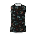 thumbnail image 6 of Picia Hawaiian Style mens Cotton Tank Undershirts , Moisture-wicking Ribbed Tanks, Lightweight Cotton Tank Undershirts-Small, 6 of 8