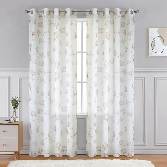 Monrovia Light Filtering Grommet Indoor Curtain