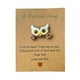 thumbnail image 4 of Little Pocket Small Emotional Support Gifts, Inspirational Positive Pocket Card, foldable metal frame, portable size, for office desk, emotional wellness gift, stress relief token, durable, 4 of 8