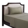 thumbnail image 2 of HOMETRENDS 3-Piece Vetiver Mix Flannel Sheet Set, Twin, 2 of 6