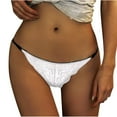 thumbnail image 4 of HUPOM Eatable Panties Panties For Girls High Waist Leisure Tie Seamless Waistband White 2XL, 4 of 9
