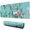 Pioneer Flower Floral, variant on Long Mouse Pads for Desk,Pioneer Flower Floral Print Pattern Desk Mats on Top Of Desks, Desk Mouse Pad Extra Large with 3mm Non-Slip Base and Stitched Edge for Gaming,Office,Work,Home 31.5"x11.8"