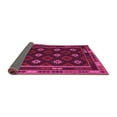 thumbnail image 2 of Ahgly Company Indoor Round Oriental Pink Traditional Area Rugs, 5' Round, 2 of 4