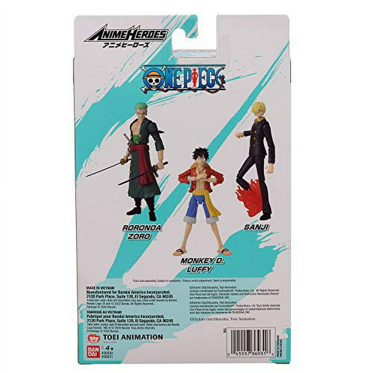 Anime Heroes - Bandai's action figures checklist