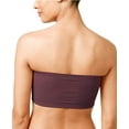 thumbnail image 2 of ToBeInStyle Women's Plus Size Removable Pads Ruched Bandeau Tube Bras, 2 of 2