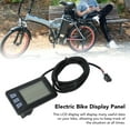 thumbnail image 4 of Electric Bike Display Panel, Multi Function 24V 36V 48V 60V ABS Electric Bike LCD Display  for D31.8mm D22.2mm Handlebars, 4 of 8