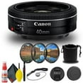 thumbnail image 2 of Canon EF 40mm F/2.8 STM Objectif (6310B002) + Trousse de Filtres + Pochette pour Objectif + Plus (Modèle International), 2 of 3