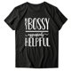 thumbnail image 3 of Gibobby Camiseta de manga corta para mujer Tops informales a la para mujer, camiseta holgada informal con estampado de letras, camiseta holgada de manga corta(Negro,XL), 3 of 5