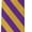 Purple Gold, variant on Jacob Alexander Men's College Stripe Woven 2.75 inch Width Slim Neck Tie - Purple Pink Navy