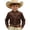 00-Coffee609, variant on Tiijoy Boys Cowboy Shirt Western Cowboy Print Button-Down Long Sleeve Shirt, Sizes 4-13