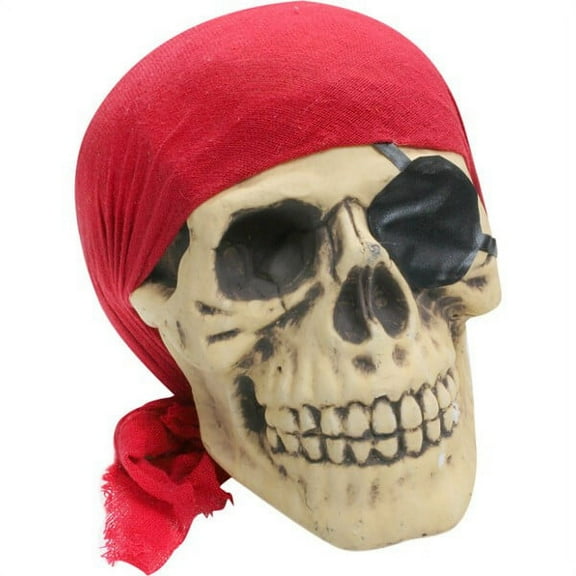 Bones Pirate Skull Halloween Prop