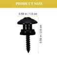 thumbnail image 2 of 5pcs Guitar Strap Lock Button Anti-slip Locks Pin for Acoustic Electric Bass Strap, 2 of 9