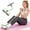 Green, variant on Pedal Resistance Bands with Handles, Durable 6-Tubes Multifunction Resistance Band, Natural Rubber Foot Pedal Resistance Bands, Fitness Resistance Bands for Abdomen, Waist, Arm, Leg, Pilates