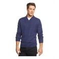 thumbnail image 2 of Tricots St Raphael Mens Shawl-Collar Pullover Sweater, Blue, Small, 2 of 2