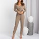 thumbnail image 5 of Mujeres Casual Verano Cuello en V Manga larga Tops y pantalones largos Conjunto de dos piezas Traje Wmkox8yi bvn3042, 5 of 9