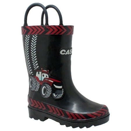 Case IH Children's 3D "Big Red" Rubber Boot Black