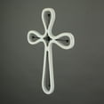 thumbnail image 2 of Special T Imports 16 inch Wood Metal Scroll Cross Wall Hanging Home Decor Modern Art, 2 of 3
