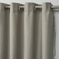 thumbnail image 6 of Exclusive Home Loha Patio Grommet Top Single Curtain Panel, 108"x84", Beige, 6 of 6