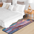 thumbnail image 5 of CURLYOOT Seashell Beach Theme Starfish Shell Runner Rug 2'x6' Washable Kitchen Runner Rug Indoor Non Slip Laundry Rugs Floor Carpet for Hallway Kitchen Entryway Bedroom Living Room, 5 of 9