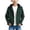 Green, variant on Boys Girls Flannel Shirt Classic Plaid Hoodie Shacket Long Sleeve Button Down Jacket Uniform Checked Coat 2026 Hooded Outwear