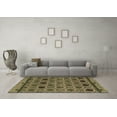 thumbnail image 3 of Ahgly Company Indoor Rectangle Abstract Brown Modern Area Rugs, 5' x 8', 3 of 4