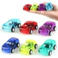 thumbnail image 3 of Autrucker 1Pack Pull Back Mini Cars, Friction Powered Vehicles, Easter Basket Stuffers Easter Party Favors for Boy, Girls and Kids, 3 of 5