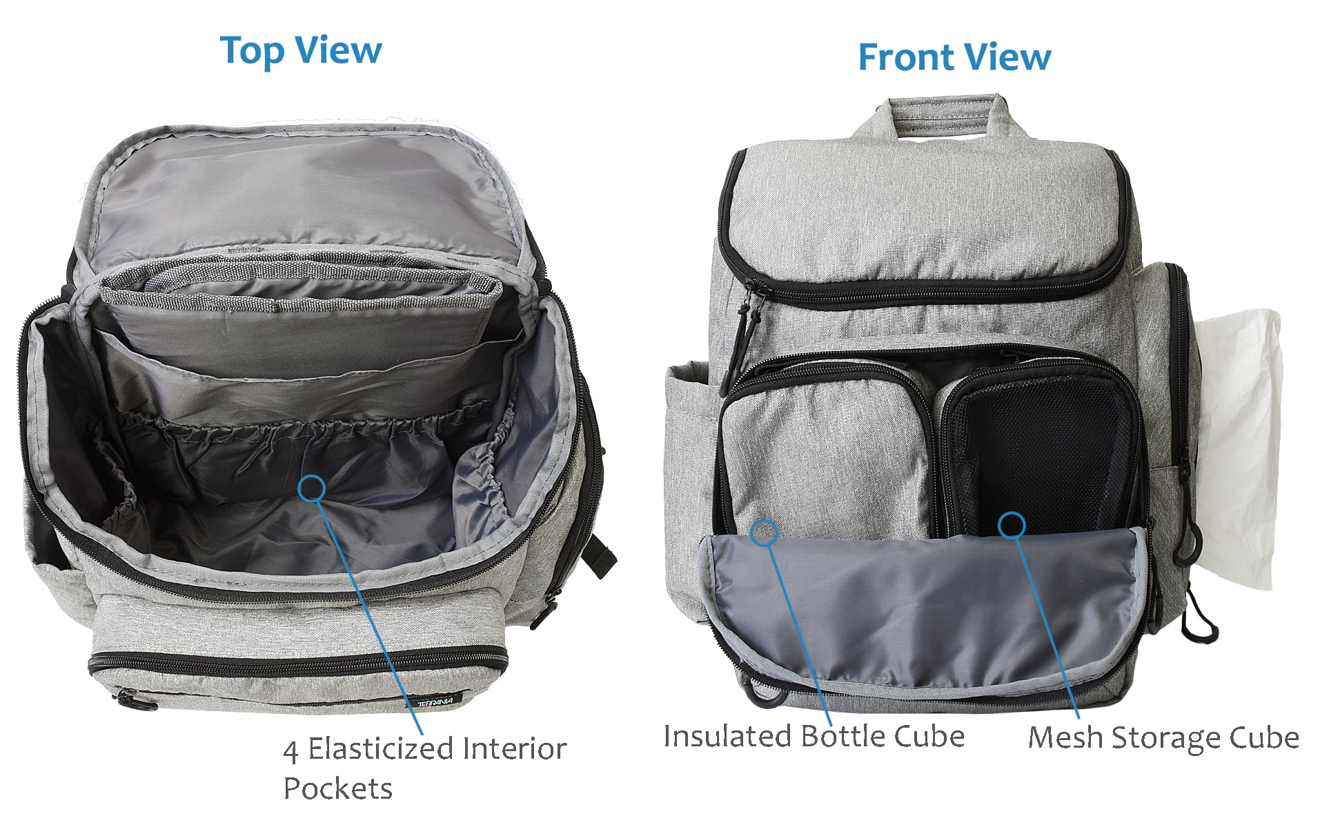 Multifunctional Baby Diaper Bag Backpack Mommy Bag Mummy Changing Bag Waterproof (US SHIP)