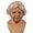 Nude, variant on Gupgi Old Man Woman Mask, Realistic Halloween Human Wrinkle Face Mask