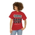 thumbnail image 3 of Cypher Sage Game Over Red Black Toe Retro Sneaker Shirt, 3 of 12