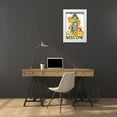 thumbnail image 3 of Allen, Kimberly 23x32 White Modern Wood Framed Museum Art Print Titled - Autumn Birdhouse, 3 of 4