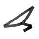 thumbnail image 3 of Banda elástica ajustable y ligera para ejercicios de resistencia de yoga y pilates. Negro, 3 of 7