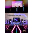 thumbnail image 4 of Light Bar Sound Control RGB Lamp Music Sync LED bar music Light Bar Car Atmosphere Lighting Supplies, Charging Type, Black, 4 of 8