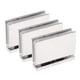 thumbnail image 1 of de de puerta de de 3 piezas de 5 mm para puertas de batientes libres, abrazaderas de puerta de de material acero inoxidable Soledad Bisagras de puerta de baño 360, 1 of 10