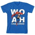thumbnail image 3 of Superman Woah Challenge Youth Royal Blue Graphic Tee-XS, 3 of 6