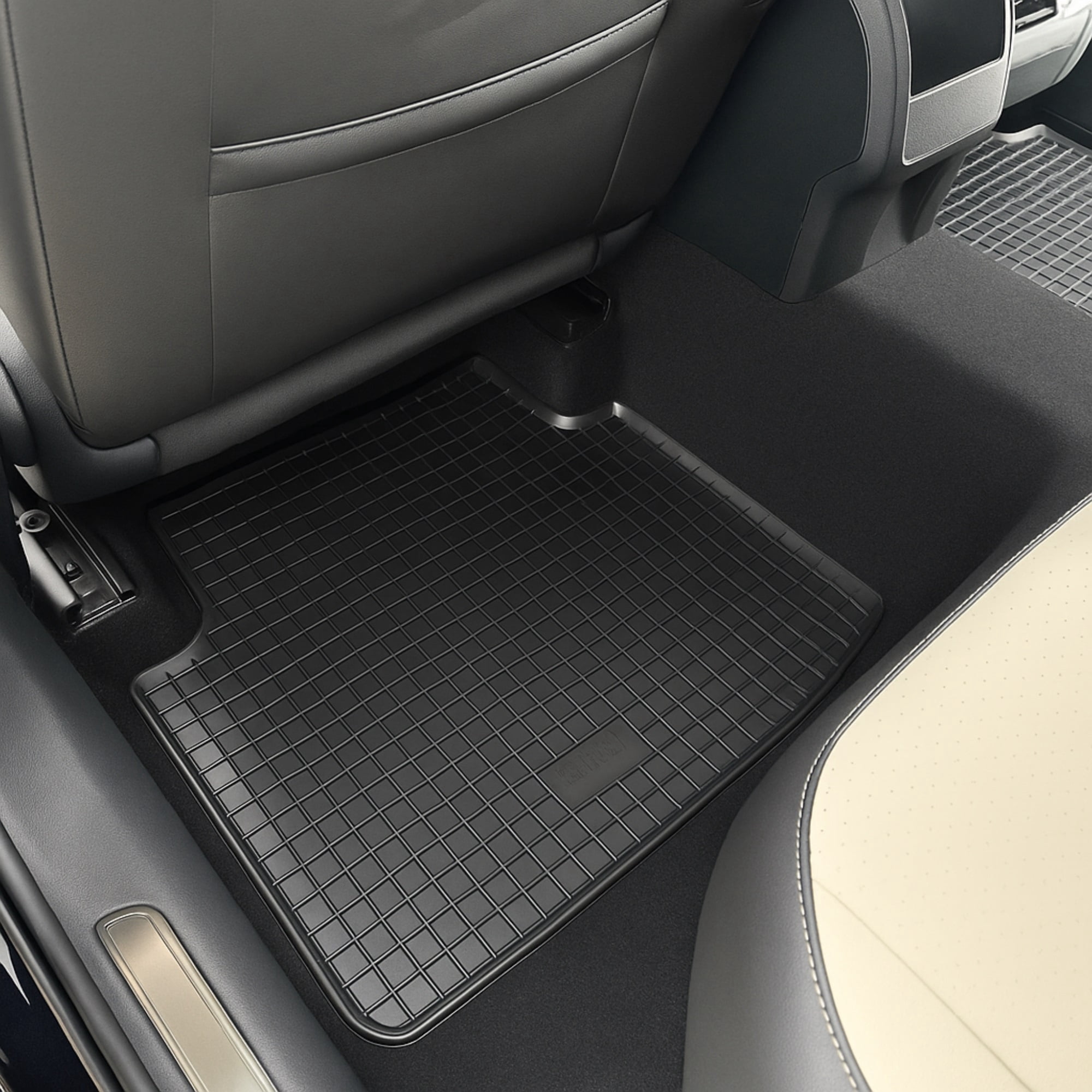 Custom Fit Floor Mats for 2006-2012 Toyota RAV4 Heavy Duty, All Weather Floor Liner Front and 2nd Row Full Set (Rubber, Black)