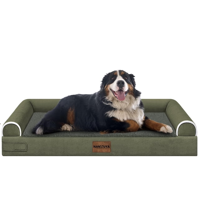Cama Grande para Perro NANUYA 110x94 cm Ortopédica Impermeable