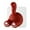 Red, variant on SPOORYYO Cute Dog Tail Wall-Mounted Hooks for Hanging Accessories, Perfect for Bathroom and Home Decor
