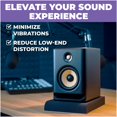 thumbnail image 5 of Liquid Stands Studio Monitor Sound Isolation Pads for Speakers 5" High-Density Speaker Foam Pads That Prevents Vibration, 5 of 5