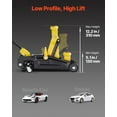 thumbnail image 2 of VEVOR Low Profile Floor Jack, 1.5 Ton (3300 lbs) Capacity, Steel Racing Floor Jack with Single Piston Quick Lift Pump, Lifting Range 5.1-12.2 Inches, 2 of 9