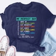 thumbnail image 2 of EcoLoom My Perfect Day Play Video Games Gamer Short Sleeve Unisex T Shirt, 2 of 6