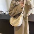 thumbnail image 4 of 9169 Bolso masa diagonal diagonal un hombro para mujer casual color sólido nailon-PZ20240810016205 Beige, 4 of 9